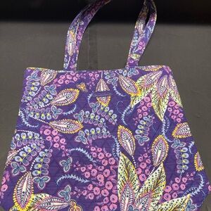 Vera Bradley Purple Floral Shoulder Bag